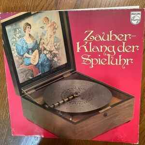 Philips Zauber-Klang der Spieluhr Vinyl LP German “Music Box” by Hermann Ritter